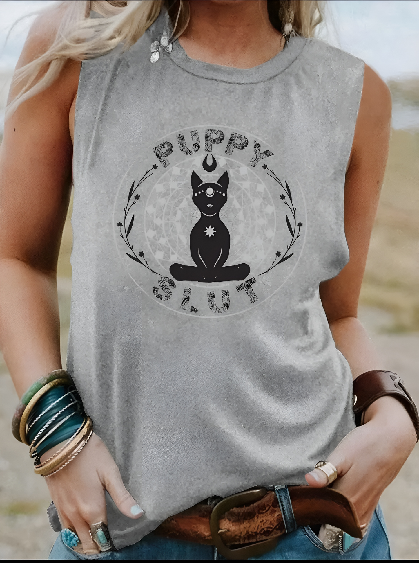 Puppy Slut Sleeveless shirt