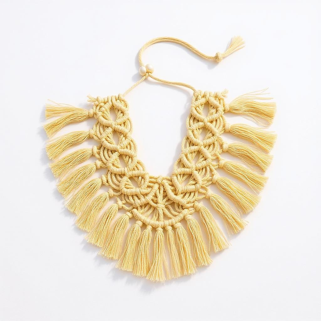 Vintage handmade macrame dog bandana boho style – Sacred Pup