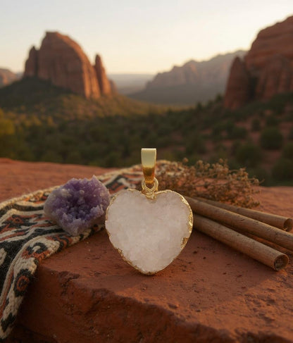 Genuine crystal pendant for pet collar – Sacred Pup