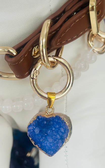 Genuine crystal pendant for pet collar – Sacred Pup