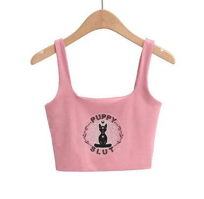 Puppy Slut Crop Top