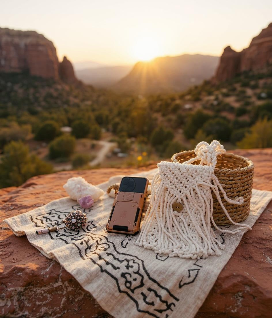 Macrame Cell Phone bag