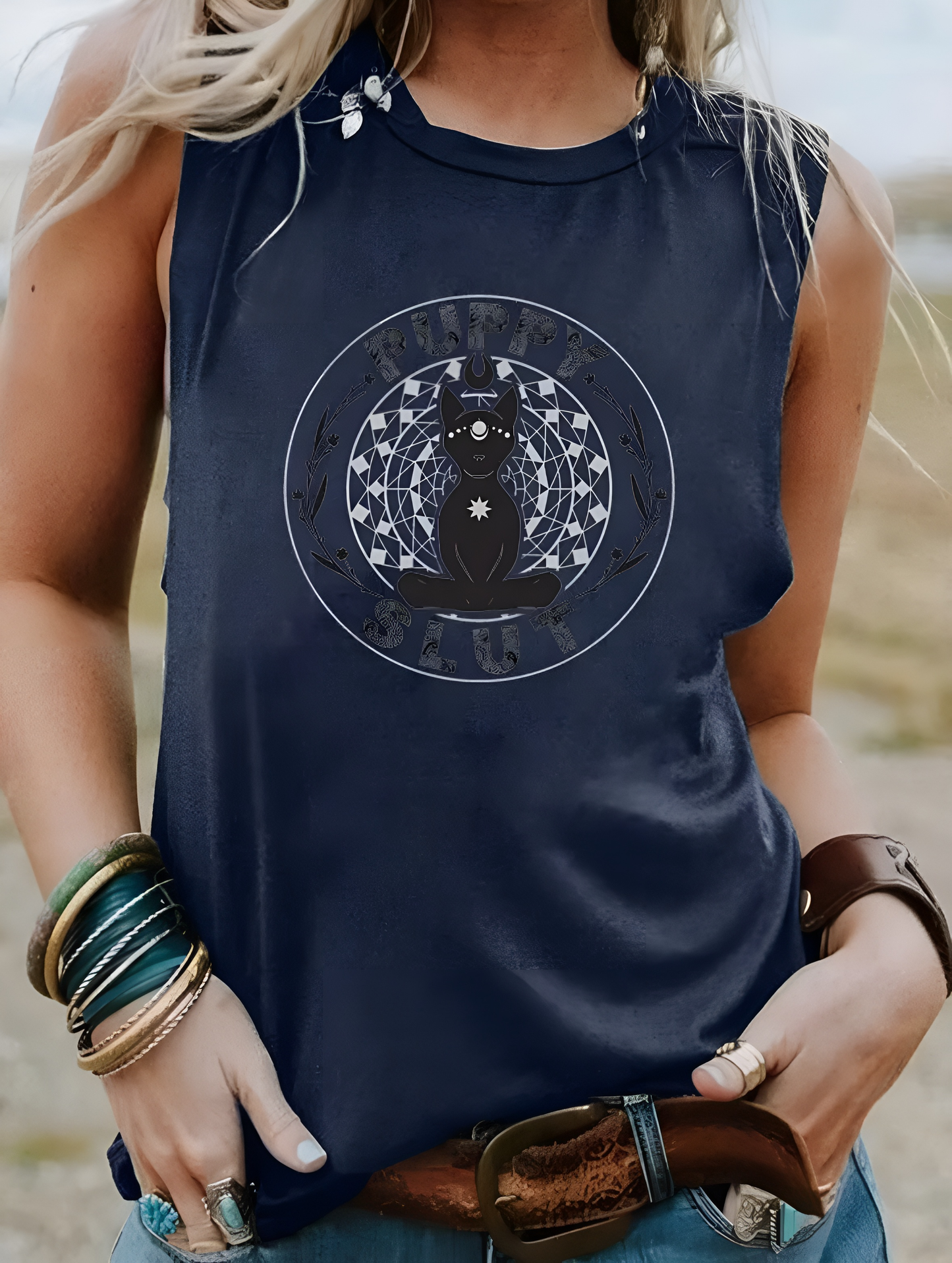 Puppy Slut Sleeveless shirt