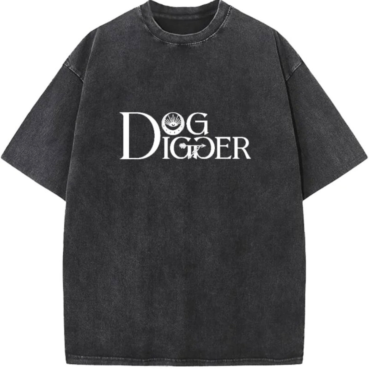 Dog Digger Oversized Acid Wash shirt