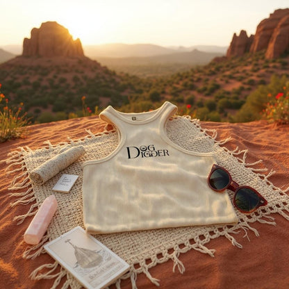 Dog Digger Racer Crop Top