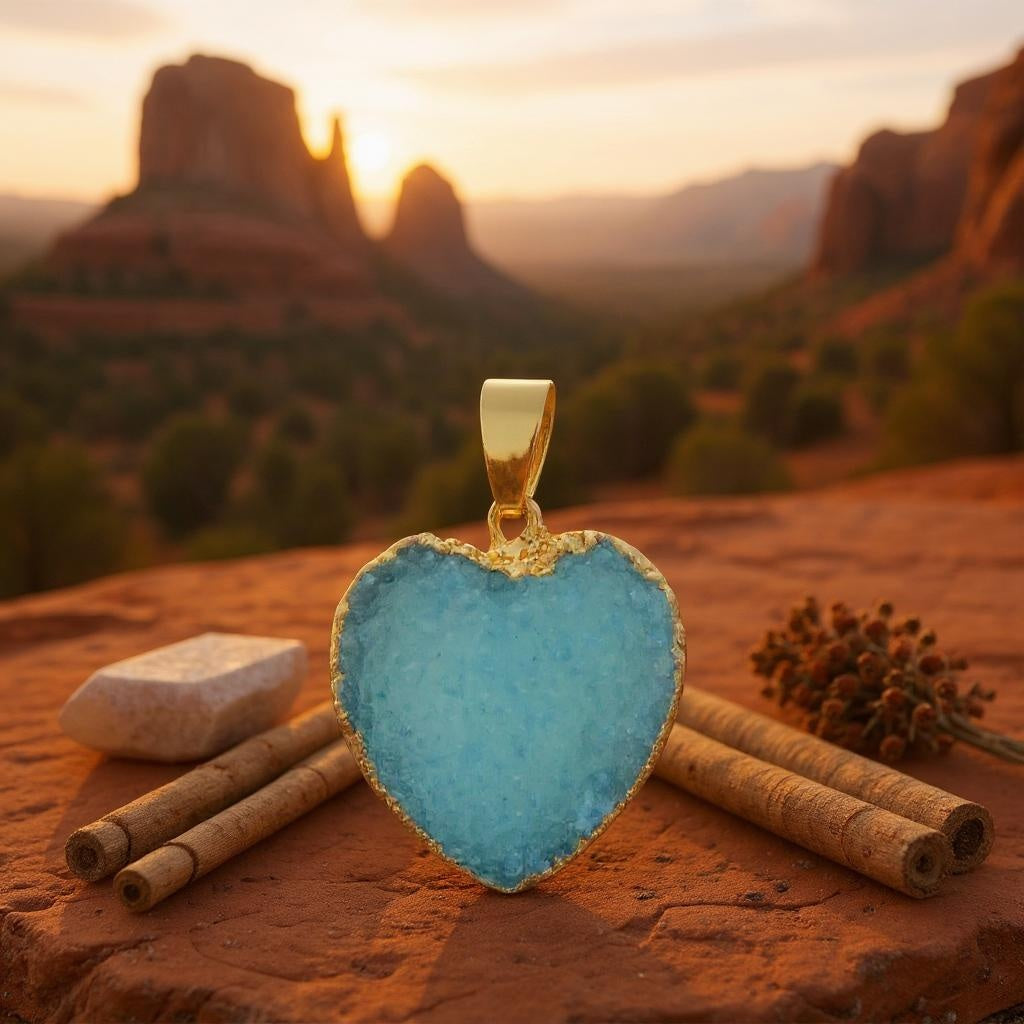 Genuine crystal pendant for pet collar – Sacred Pup