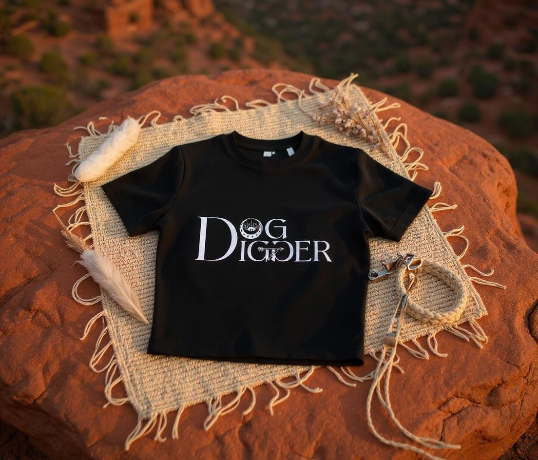 Dog Digger Crop Top