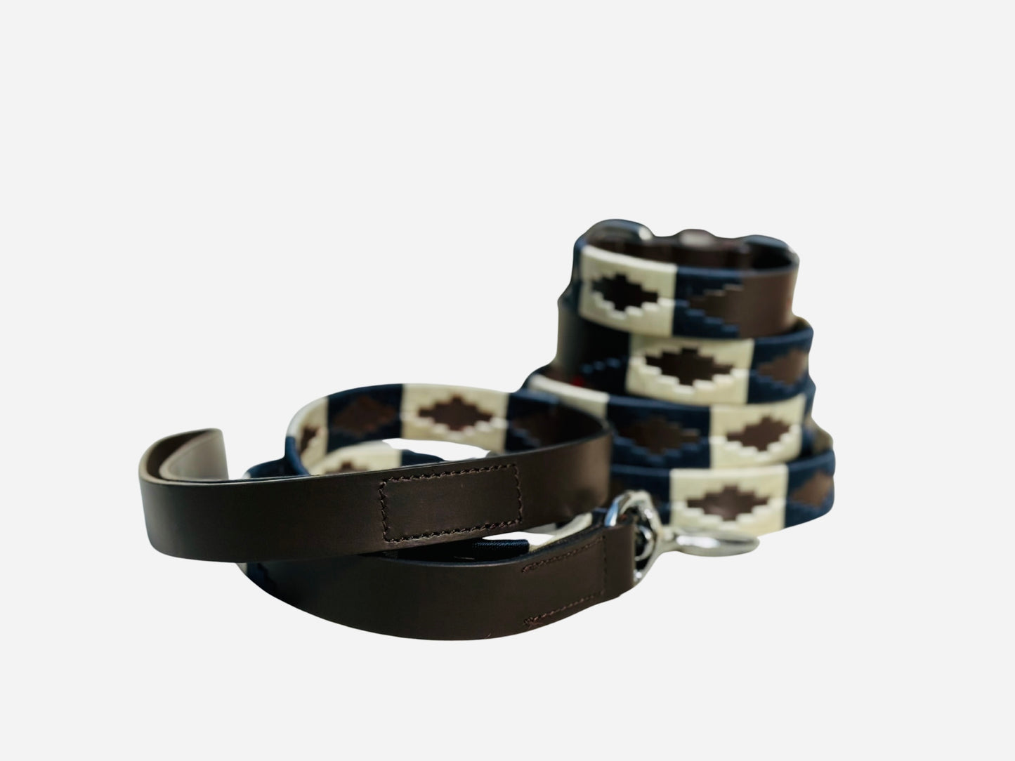 Patagoni Collection- Navy Blue & Cream Set