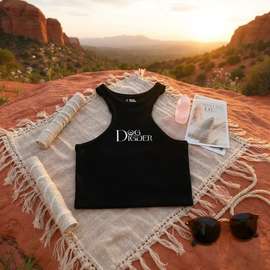 Dog Digger Racer Crop Top