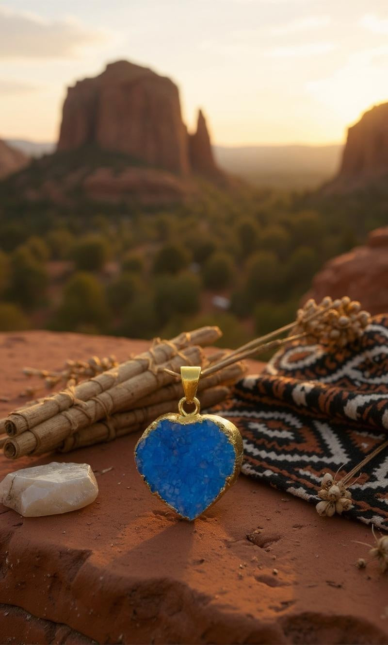 Genuine crystal pendant for pet collar – Sacred Pup