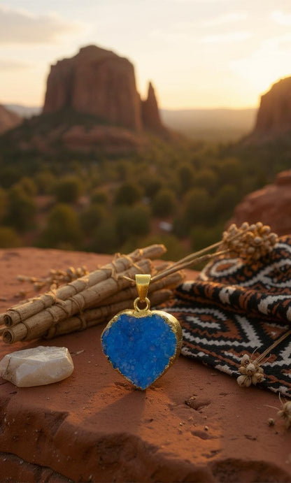 Genuine crystal pendant for pet collar – Sacred Pup