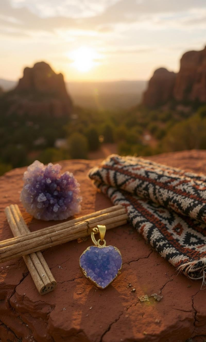 Genuine crystal pendant for pet collar – Sacred Pup