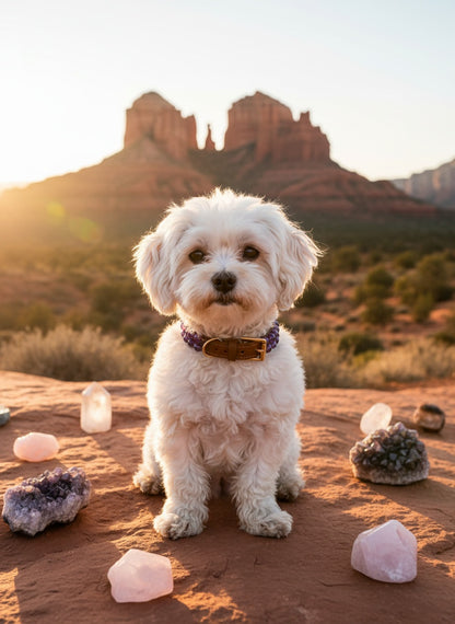 Amethyst Serenity Collar- Crown Connection Edition