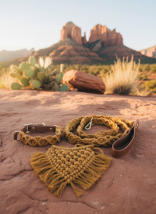 Sunset Macrame - Rust Edition