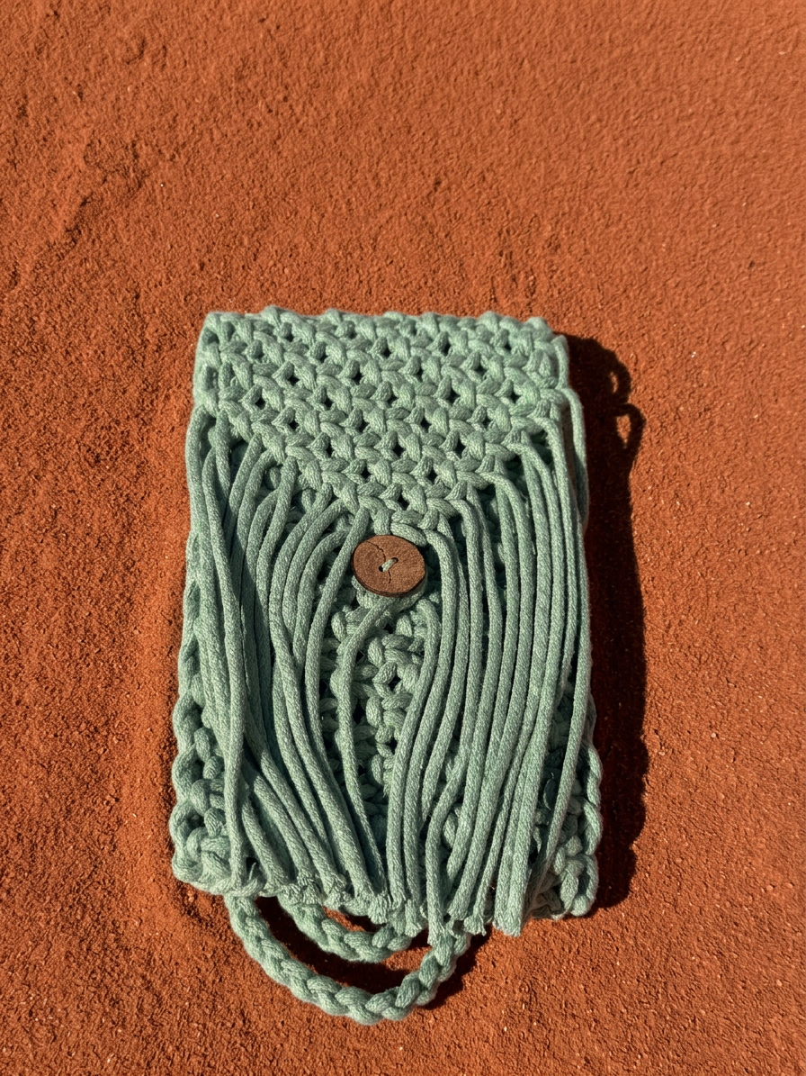 Macrame Cell Phone bag