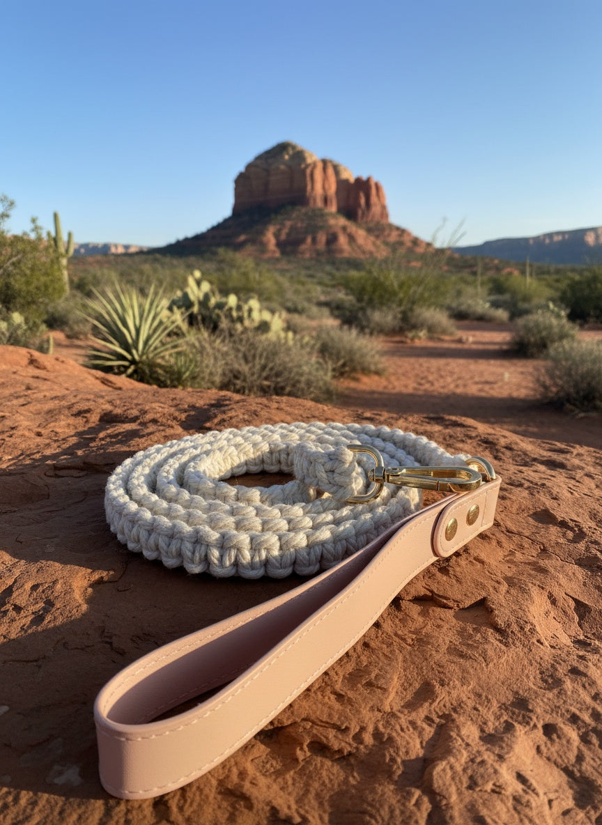 Serenity Macrame - Blush & Cream Edition