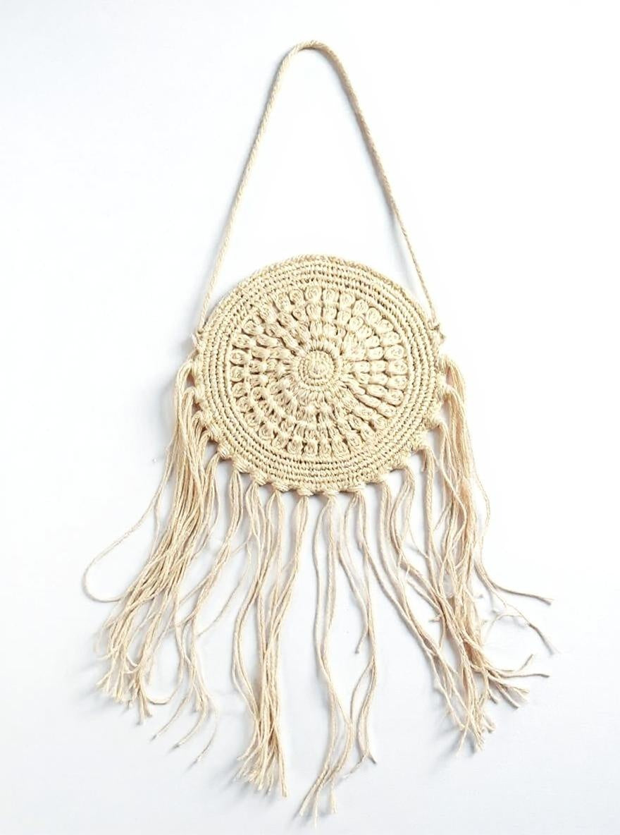 Dreamcatcher Macrame Bag