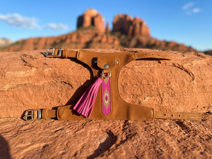 Desert Muse Beaded Leather Harness