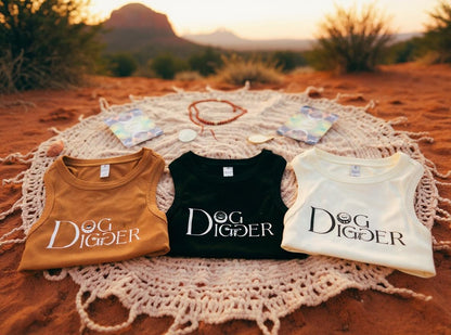 Dog Digger Sleeveless Ribbed Racerback Tank Top