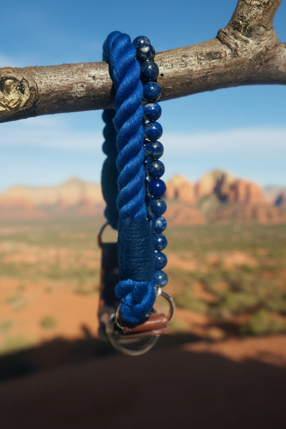 Lapis Lazuli Rope Collar- Intuition Edition