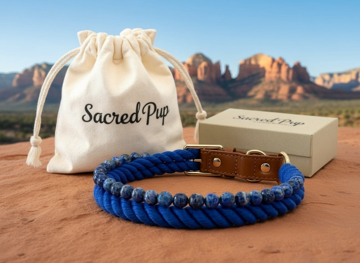 Lapis Lazuli Rope Collar- Intuition Edition