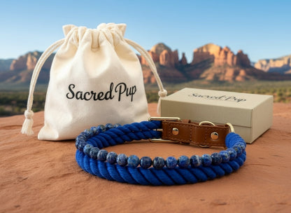 Lapis Lazuli Rope Collar- Intuition Edition