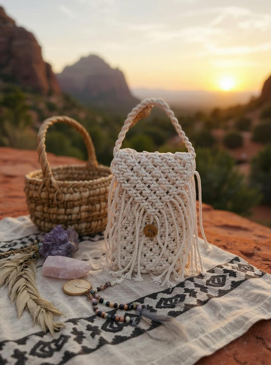 Macrame Cell Phone bag