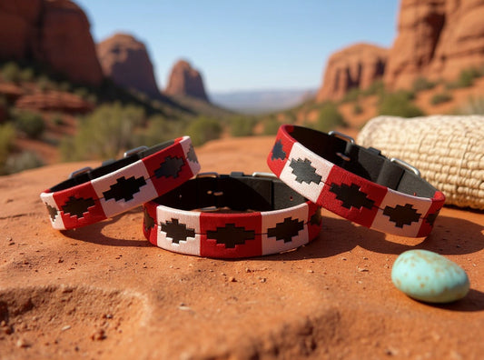 Patagonia Collection- Pink & Red Collar