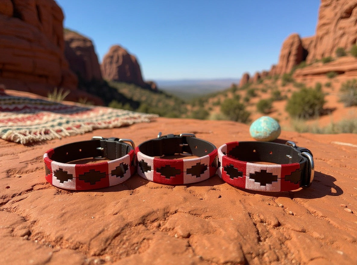 Patagonia Collection- Pink & Red Collar