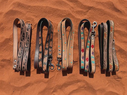 Video of the Western Soul leather dog leashes