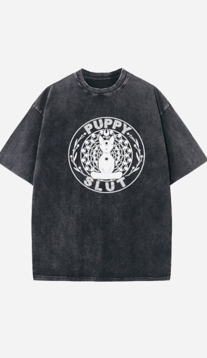 Puppy Slut Oversized Acid Wash