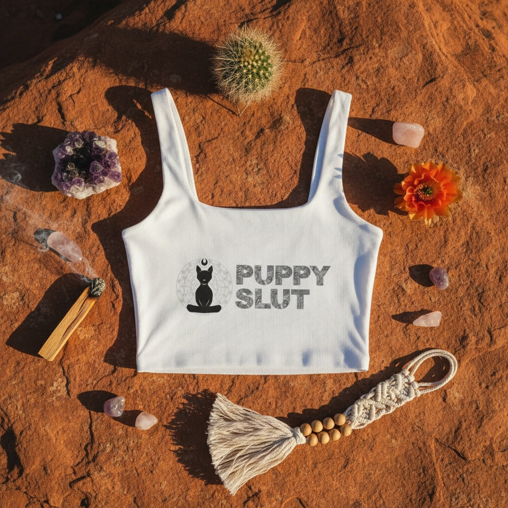 Puppy Slut Crop Top