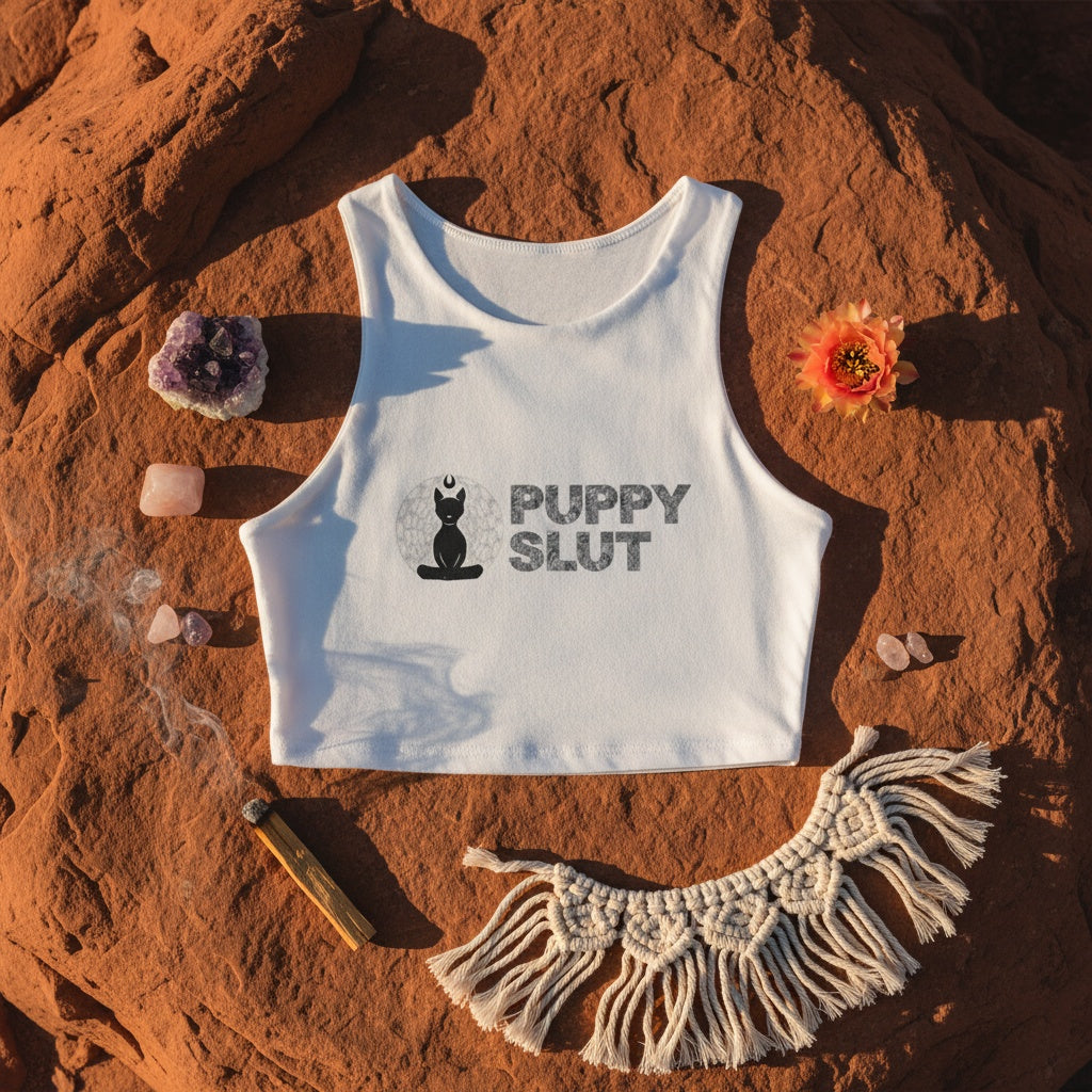Puppy Slut Crop Top