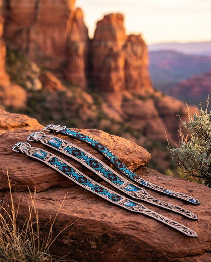 Sedona Sky Beaded Dog Collar