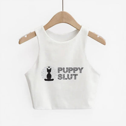 Puppy Slut Crop Top