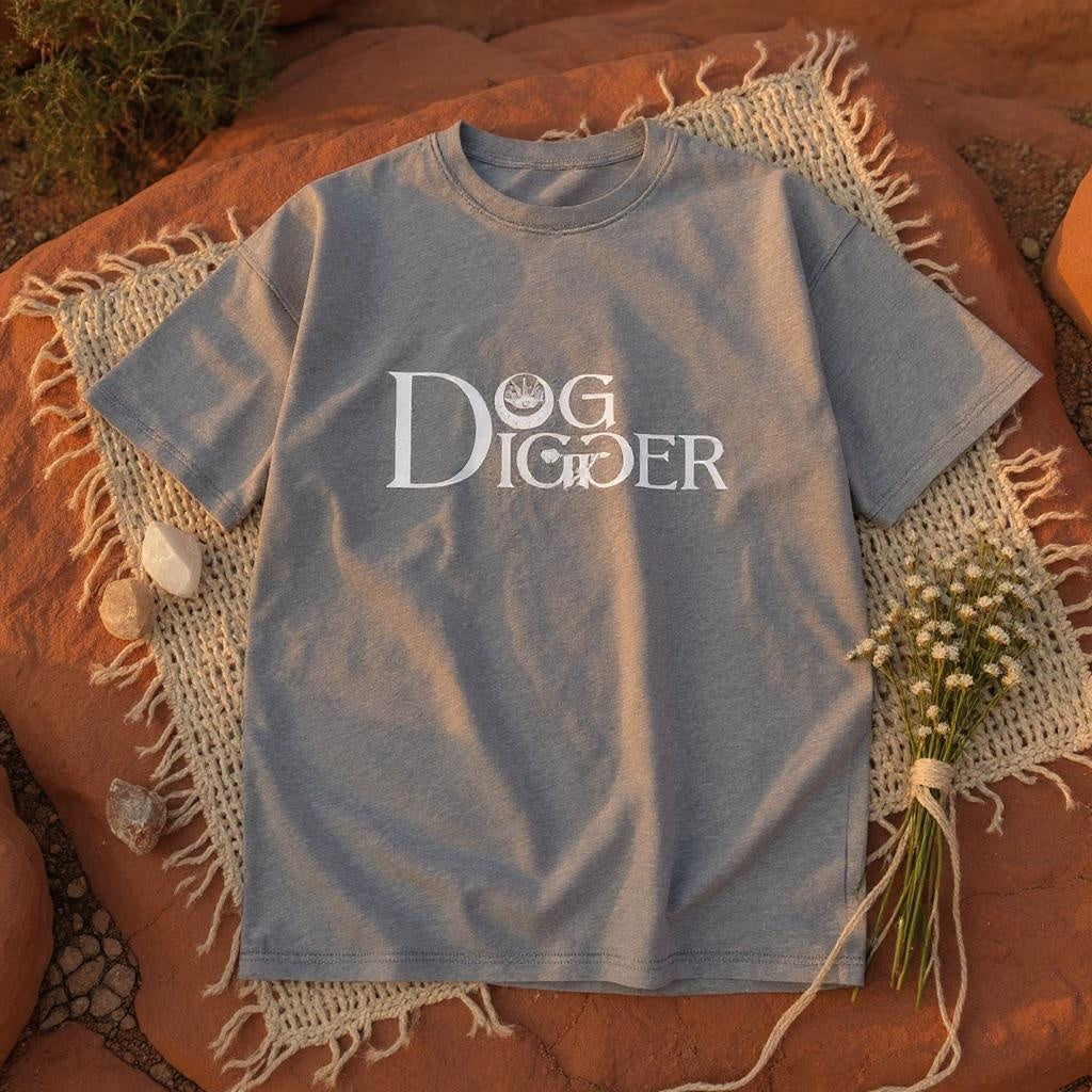 Dog Digger Oversized Acid Wash shirt